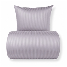 Beddengoed - Egyptisch katoen - Lavendel jacquardgeweven strepen