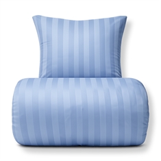Bamboe beddengoed - 100% bamboe - Blauw jacquardgeweven strepen
