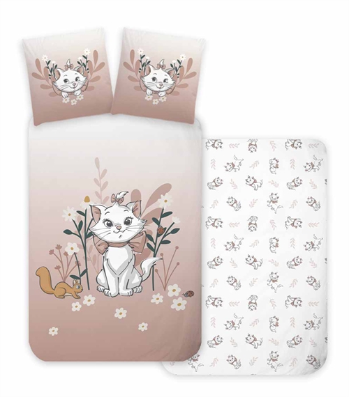 Junior beddengoed 100x140cm - Marie - Aristocats beddengoed set - 100% katoen