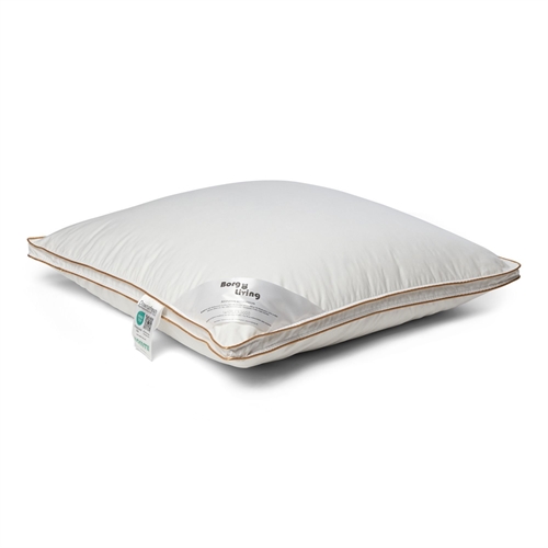 Hoofdkussen met ganzendons - 60x63 cm - Medium kussen - 3-kamer donskussen - Borg Living Jaarpillow 2025