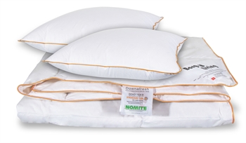 Dekbed kussen set - Dubbel zomerdekbed - 240x220cm + 2 kussens 60x63cm - Zomerdekbed van muskus
