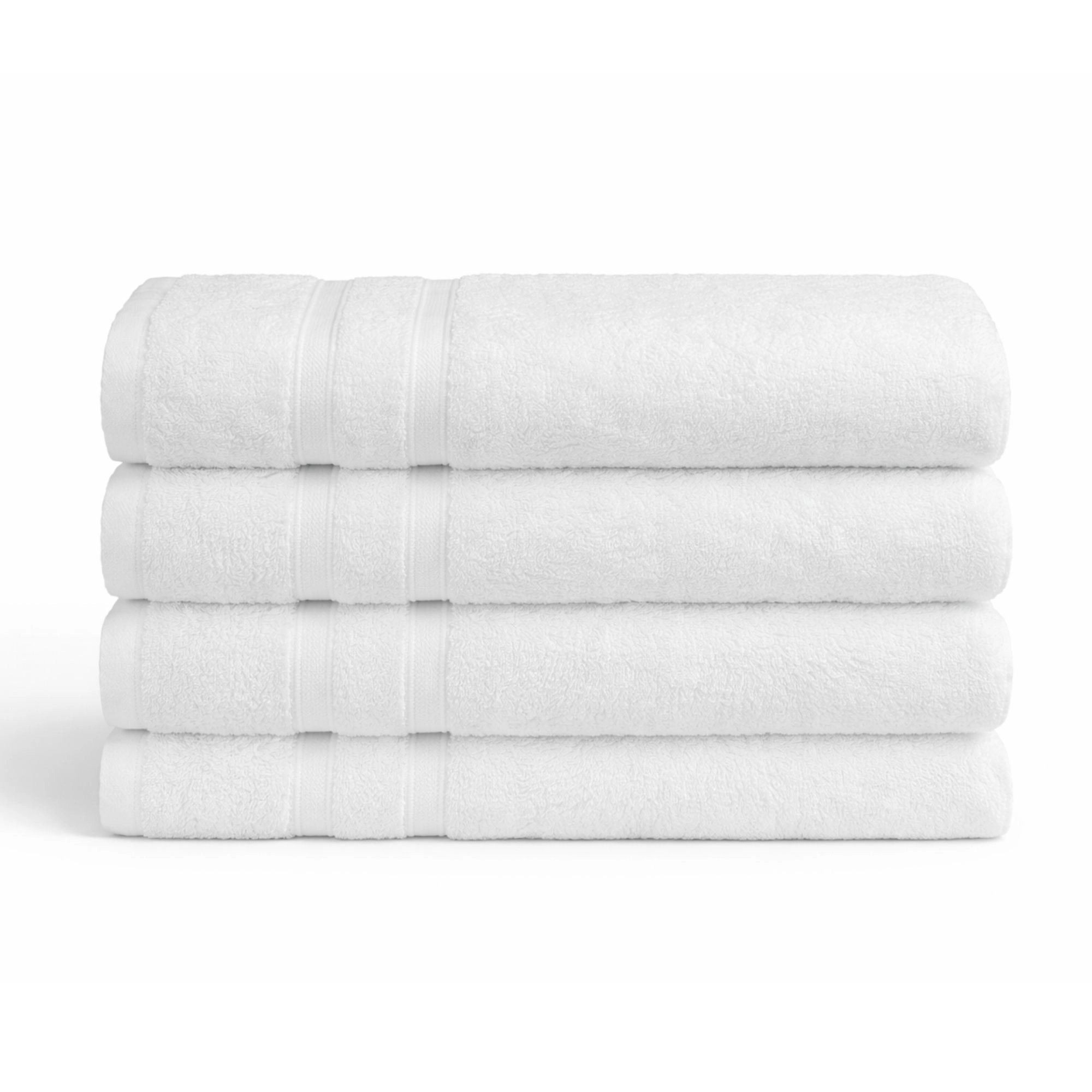 Bamboe handdoek - Wit - Premium