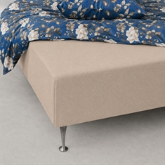 Stretch hoeslaken - Beige frotté hoeslaken