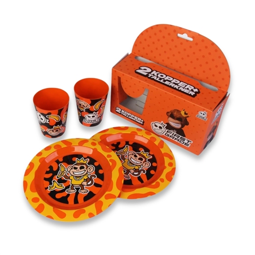 First Grade Kop- & Bordenset - Kinderservies met twee borden en twee kopjes