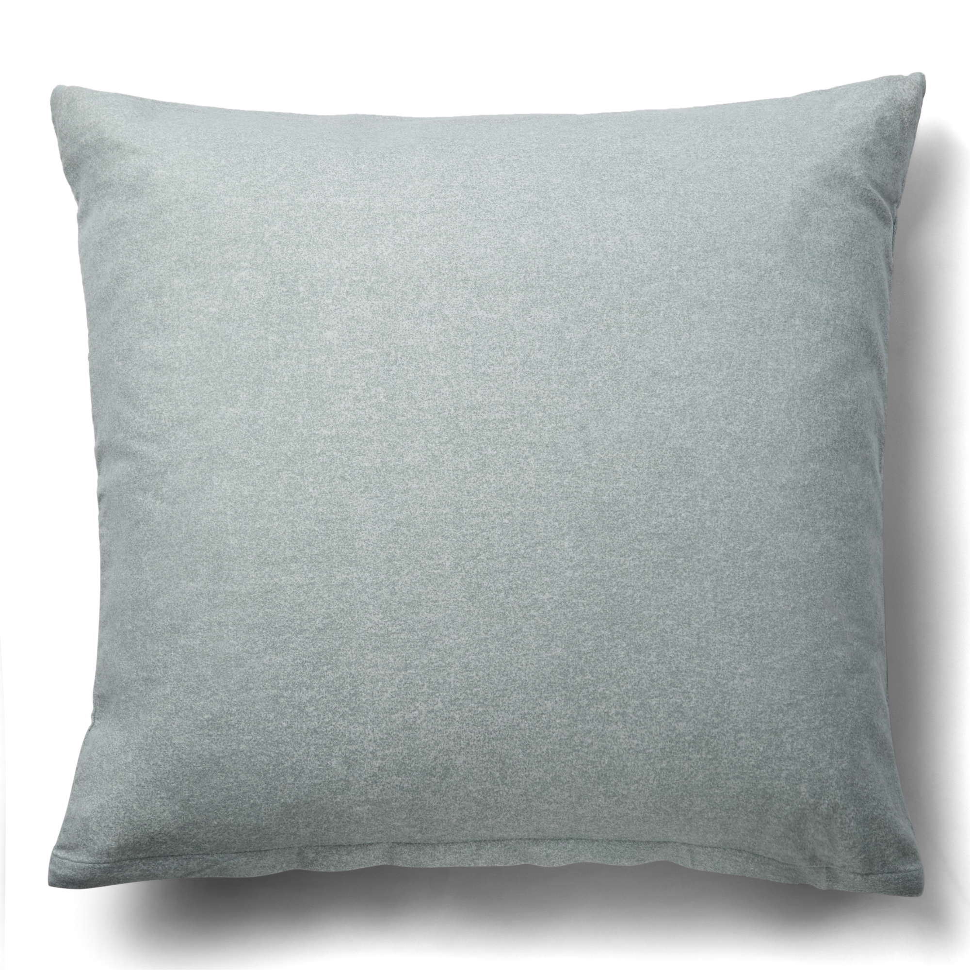 Kussensloop 60x63 cm - Katoenen flanel beddengoed - Green Melange