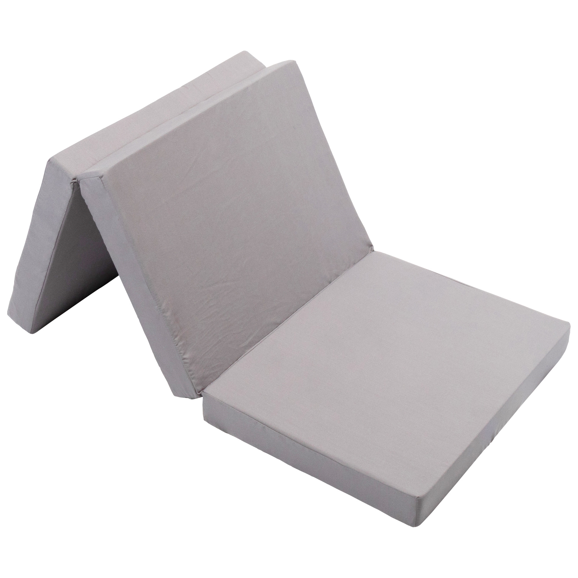 Vouwmatras - Junior - Populair voor de kleintjes - 7 cm comfortschuim - Nordstrand Home lichtgrijs schuimmatras