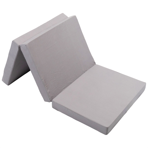 Vouwmatras - Junior - Populair voor de kleintjes - 7 cm comfortschuim - Nordstrand Home lichtgrijs schuimmatras