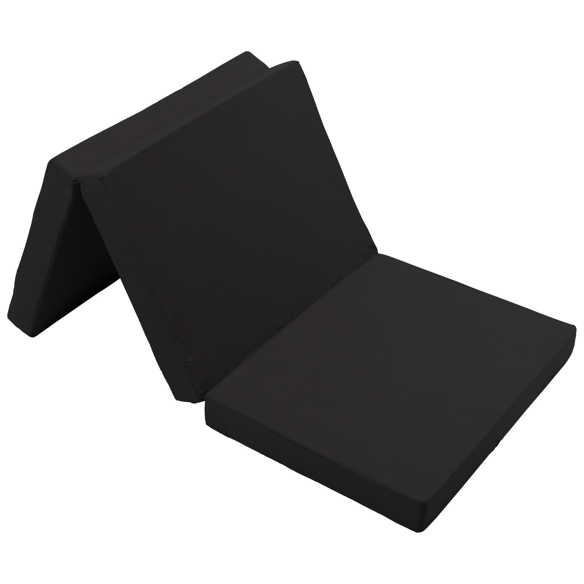 Vouwmatras - Junior - Populair voor de kleintjes - 7 cm comfortschuim - Nordstrand Home zwart schuimmatras