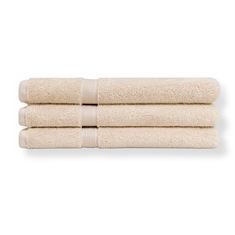 Biologische handdoek - 100% GOTS-gecertificeerd katoen - Beige
