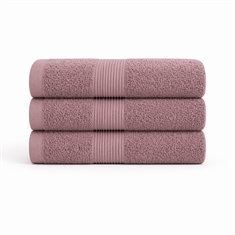 Katoenen handdoek - 100% katoen - Magnolia - Roze