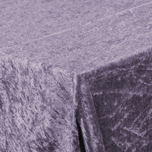 Velours tafelkleed - Lavendel - 3 meter - Velours - Pak van 3 meter
