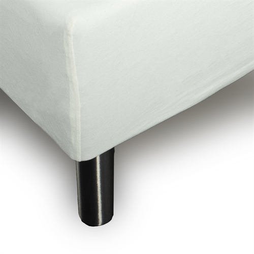 Stretch hoeslaken 90x200 cm - Off white jersey laken - 100% katoen - hoeslaken voor matras