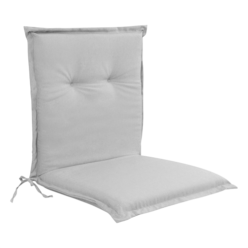 Luxe tuinkussen voor stoelen - 7 cm dik - Grijs kussen met luxe comfort - Nordstrand Home
