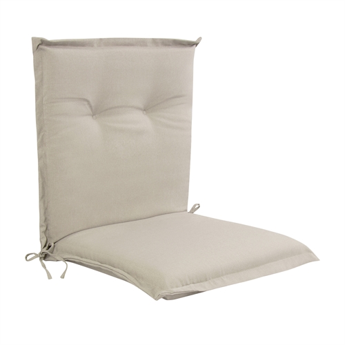 Luxe tuinkussen voor stoelen - 7 cm dik - Beige kussen met luxe comfort - Nordstrand Home