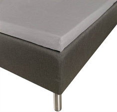 Zijden laken - Hoeslaken - 100% zijde - Grijs hoeslaken voor topmatras - Butterfly Silk