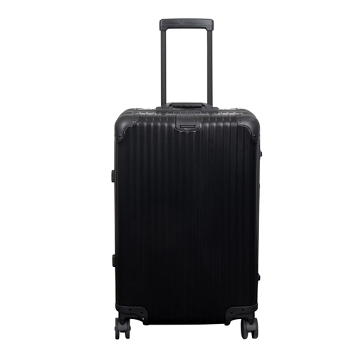 Aluminium koffer - Zwart - 68 liter - Luxe reiskoffer met tsa slot