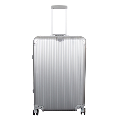Aluminium koffer - Zilverkleurig - LARGE - Luxe reiskoffer met tsa slot