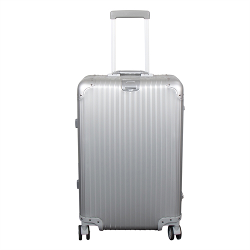 Aluminium koffer - Zilverkleurig - 68 liter - Luxe reiskoffer met TSA slot
