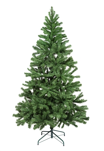 Kunstkerstboom - Hoogte 180 cm - Mooie groene kerstboom - Op metalen voet