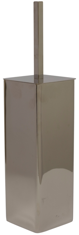 Toiletborstel van Staal van Turiform - Continentaal - 40x9 cm.