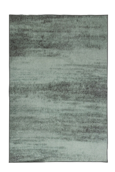 Vloerkleed - Los kleed met antislip achterkant - Groen kleed met stonewashed-effect - Zacht kleed van Nordstrand Home 'Kristina'
