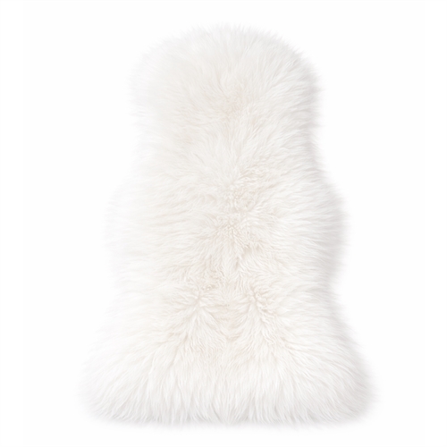 Lamsvacht - 60x90 cm - Wit - Imitatie lamsvacht voor stoel