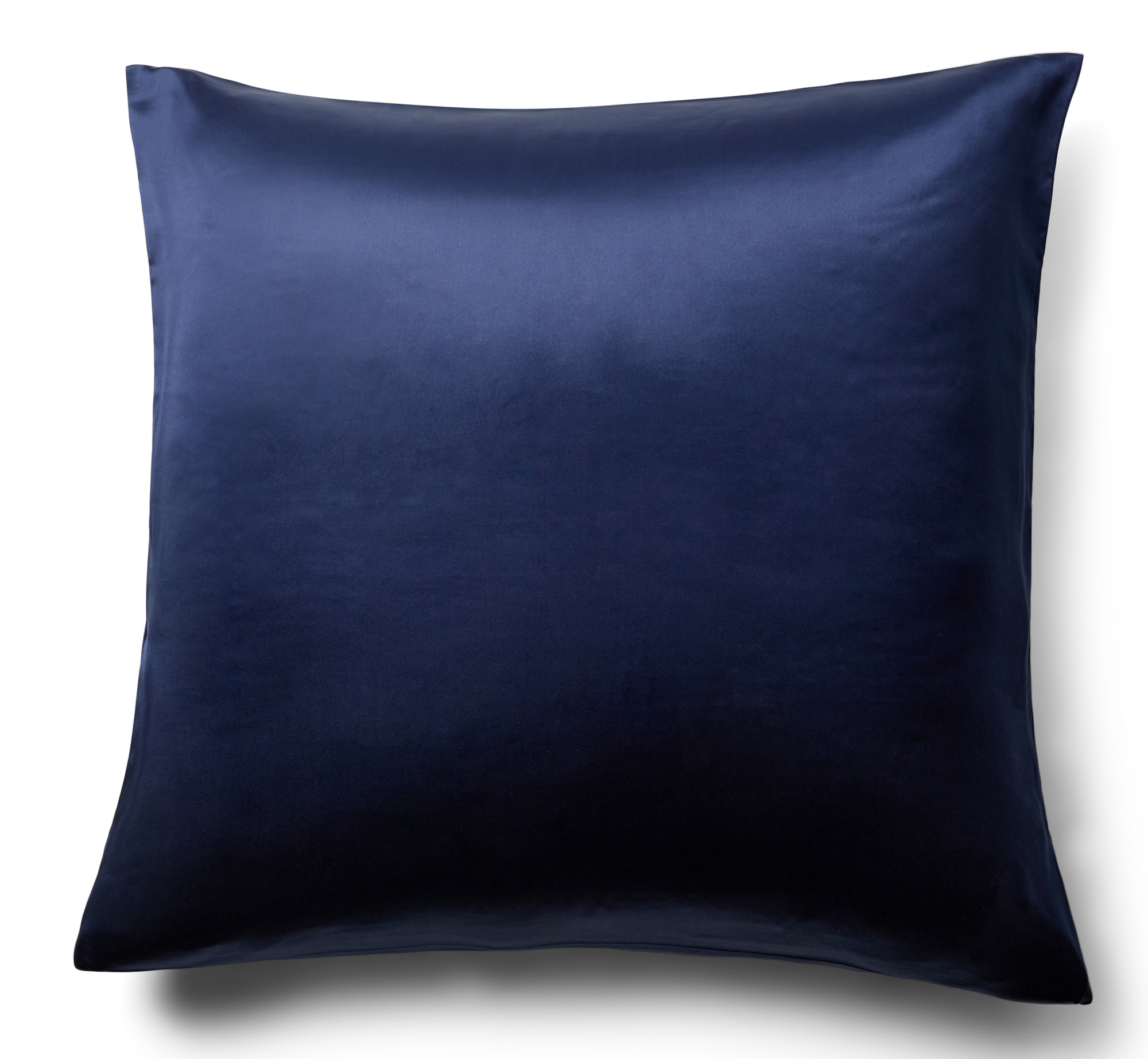 Zijden kussensloop 60x63 cm - 100% moerbeizijde - Navy blauw