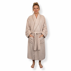 Badjas - Zacht fleece - Zand