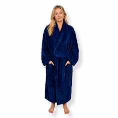 Badjas - Zachte fleece - Blauw