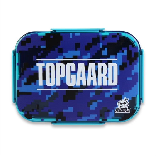 Niki Topgaard broodtrommel met uitneembare verdeler - Blauw
