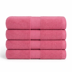 Katoenen handdoek - 100% katoen - Roze