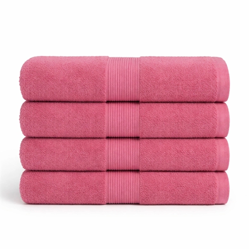 Katoenen handdoek - 100% katoen - Roze