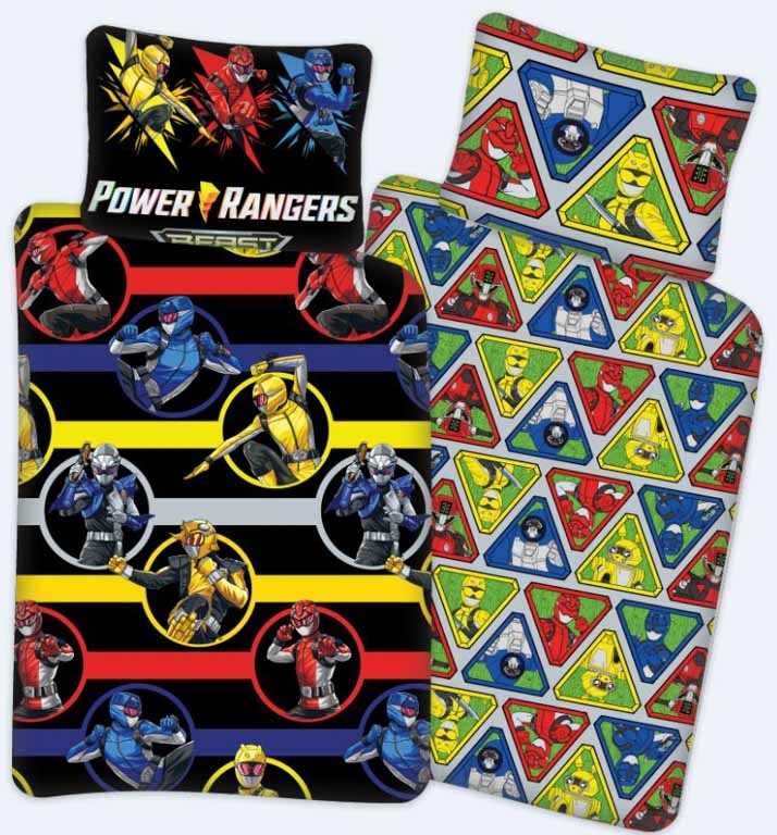 Power Rangers beddengoed - 100% katoen - Junior beddengoed 100x140 cm
