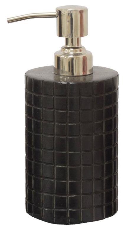 Zeeppomp - Zwarte steen - Turiform - 18 cm