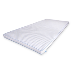 Koelende topmatras - Hoogte 5 cm - 5-zone traagschuim topmatras - SLEEP TECH by Borg