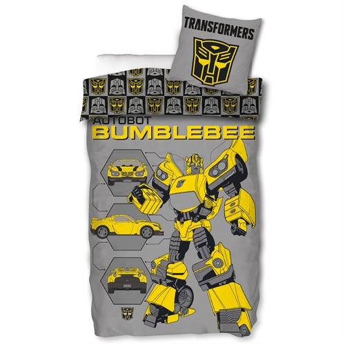 Transformers Beddengoed 150x210 cm - Bumblebee - Dekbed i 100% katoen