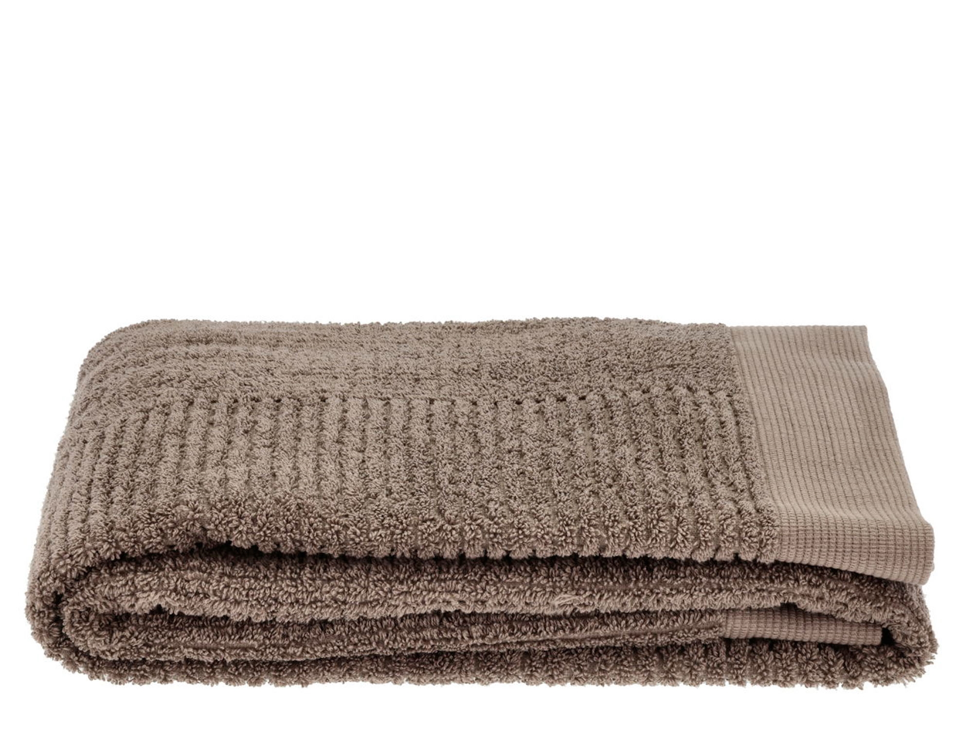 Handdoek - 100% katoen - Badhanddoek 70x140 cm - Zone Denmark Classic - Taupe