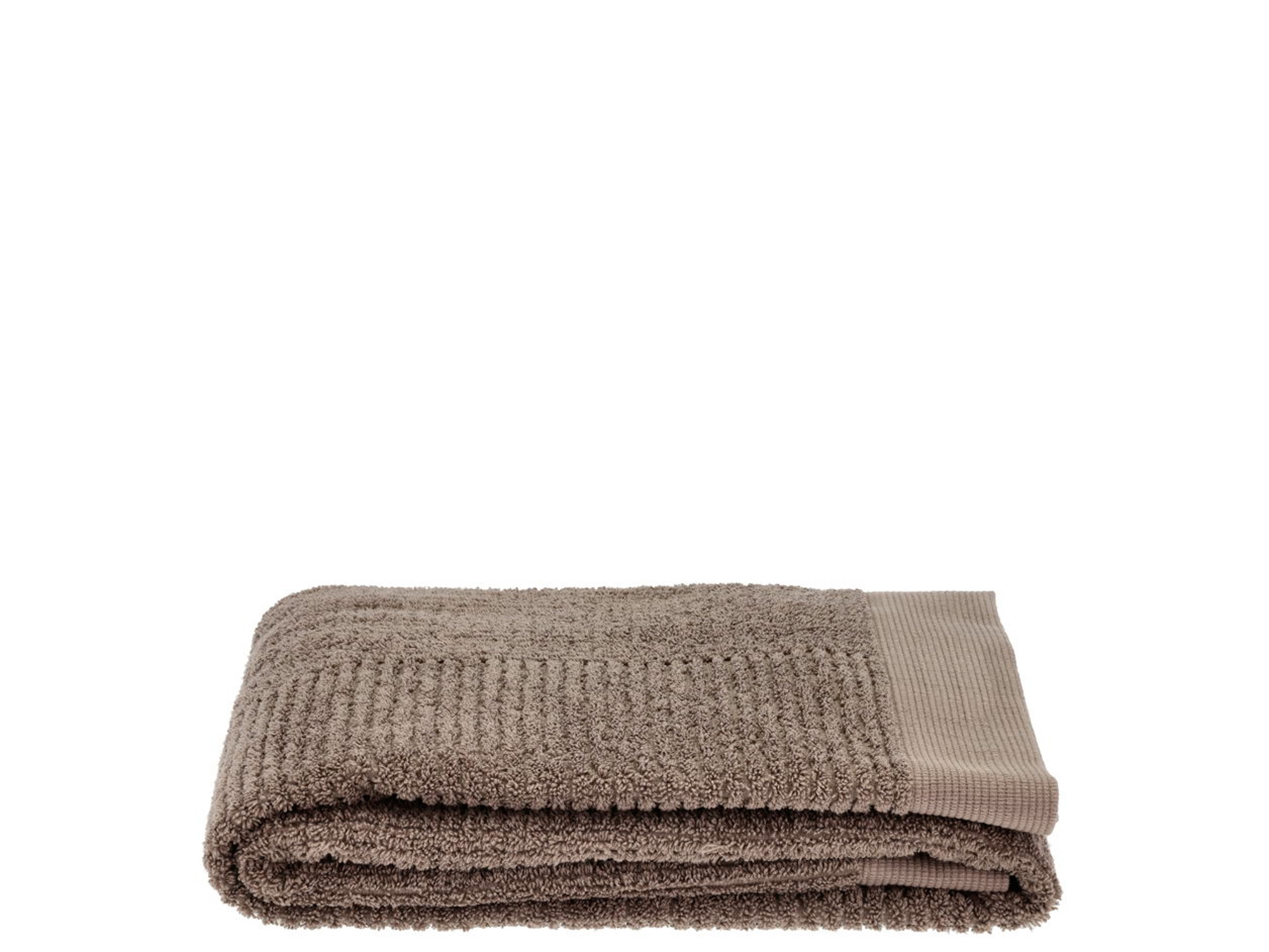 Handdoek - 100% katoen - Gastenhanddoek 50x70 cm - Zone Denmark Classic - Taupe