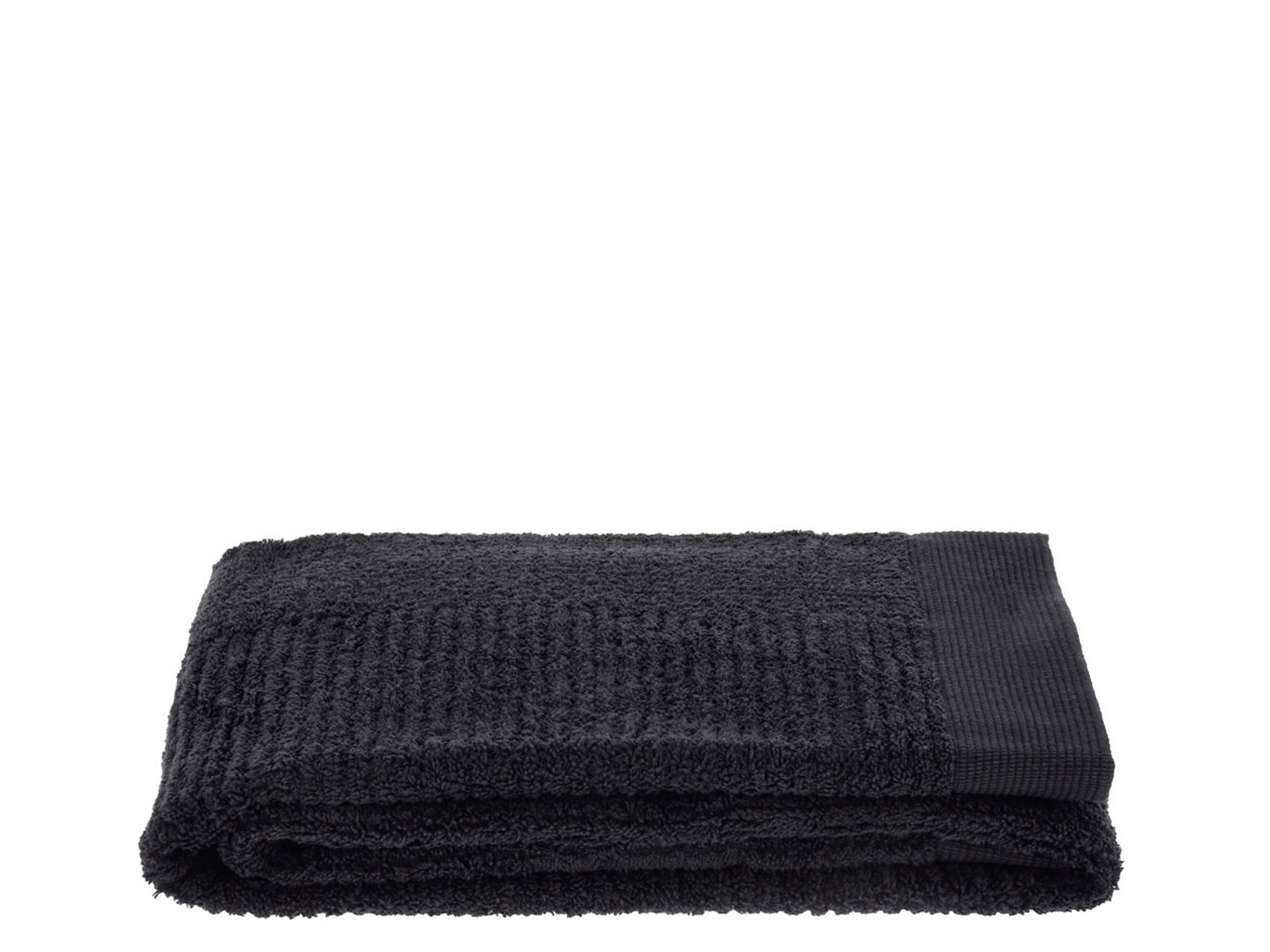 Handdoek - 100% katoen - 50x100 cm - Zone Denmark Classic - Black