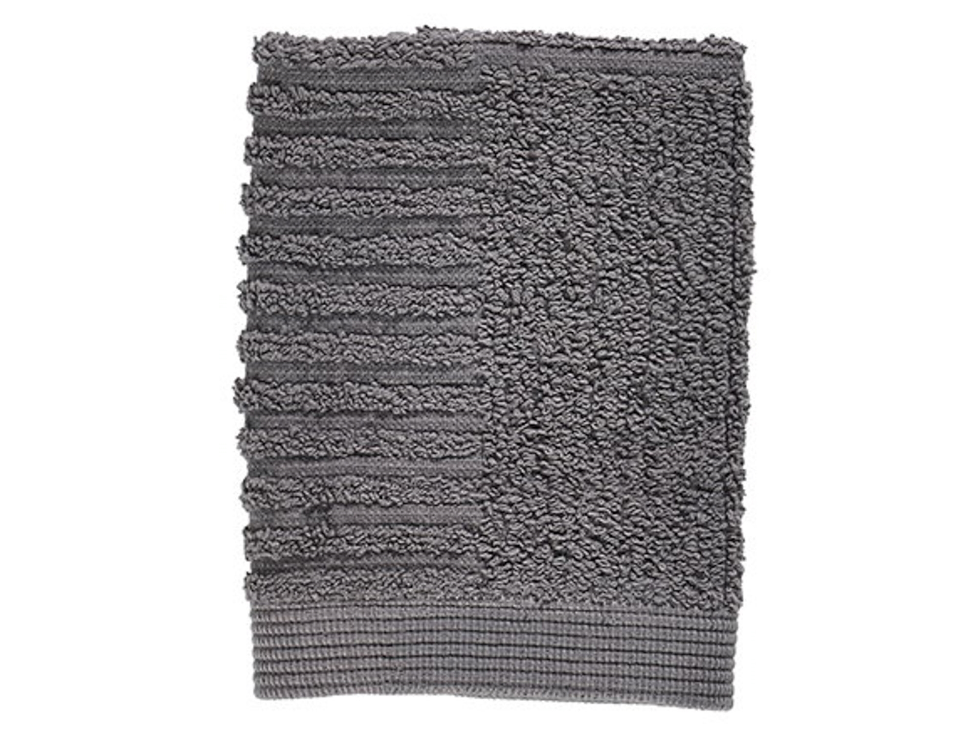 Washandje - 100% katoen - 30x30 cm - Zone Denmark Classic - Grijs