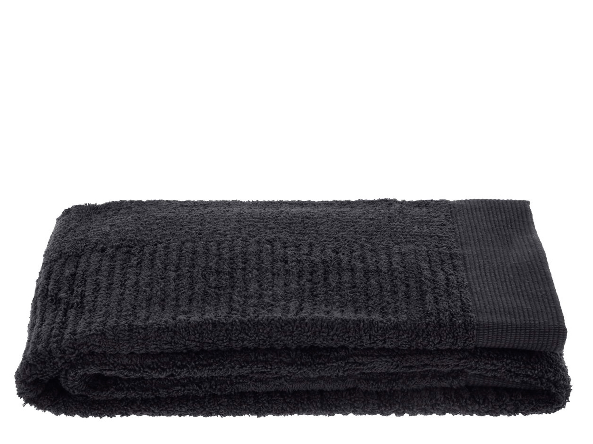 Handdoek - 100% katoen - Badhanddoek 70x140 cm - Zone Denmark Classic - Zwart