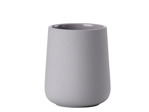 Grijs tandenborstelbeker - Zone Denmark
