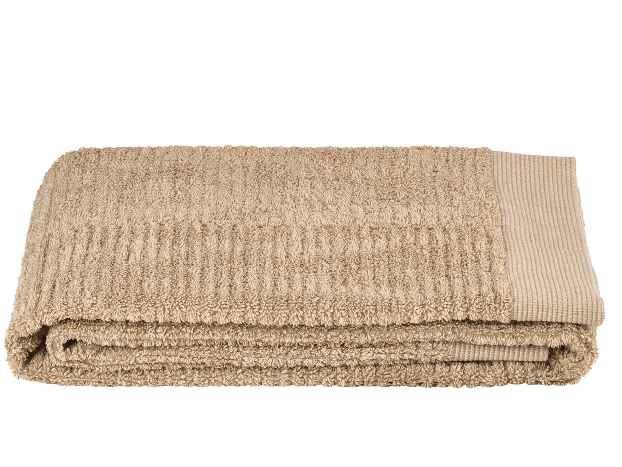 Handdoek - 100% katoen - Badhanddoek 70x140 cm - Zone Denmark Classic - Camel