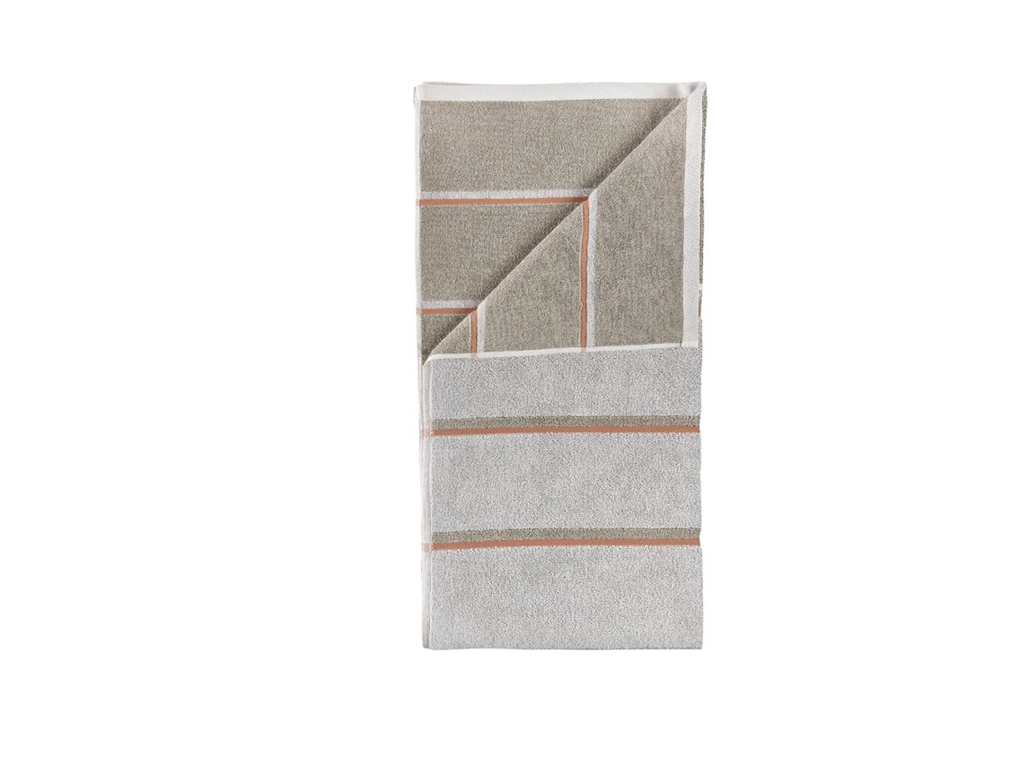 Handdoek - 100% katoen - Zone Denmark Sauna - Soft Grey