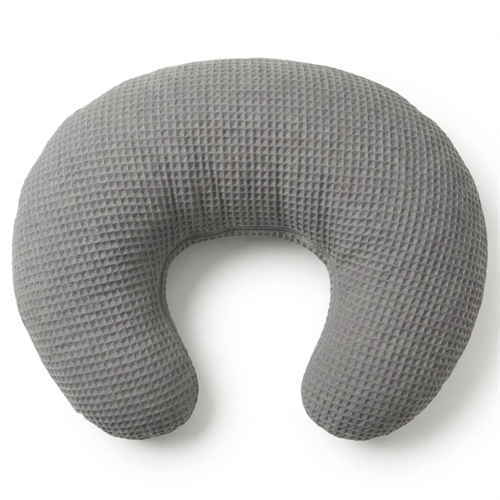 Voedingskussen - Turiform - 60x90 cm - Grijze seersucker beddengoed