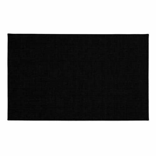 Badmat - 50x80 cm - Antislip badmat - Zwart