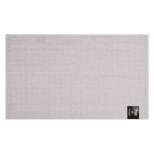Badmat - 50x80 cm - Antislip badmat - Lichtgrijs