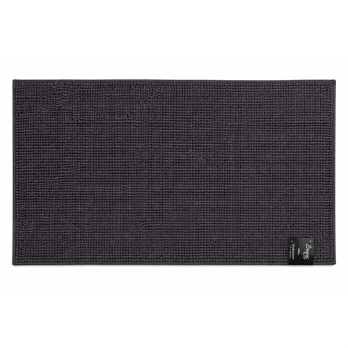 Badmat - 50x80 cm - Antislip badmat - Donkergrijs