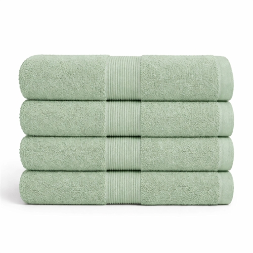 Katoenen handdoek - 100% katoen - Badhanddoek 70x140 cm - Mint