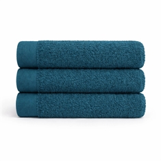 Katoenen handdoek - 100% katoen - Valmue - Donkerblauw